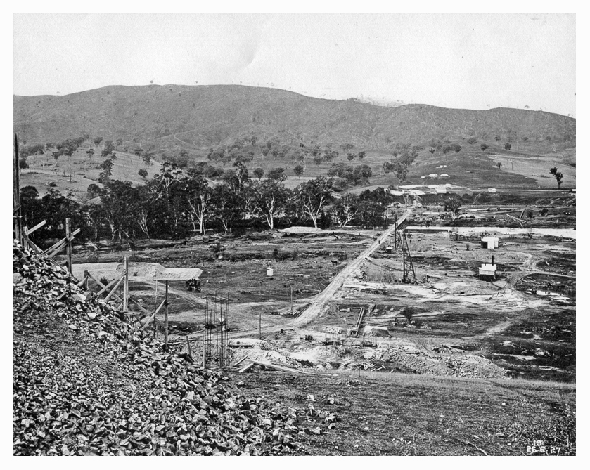 1927 Bethanga Bridge area