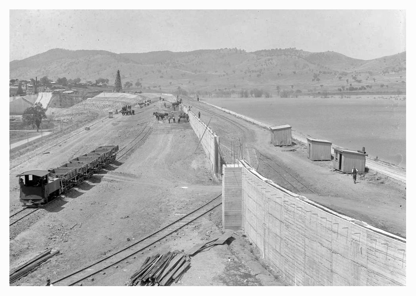 1932 Hume Weir corewall