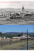Albury railway yards