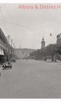 Dean St Albury looking west