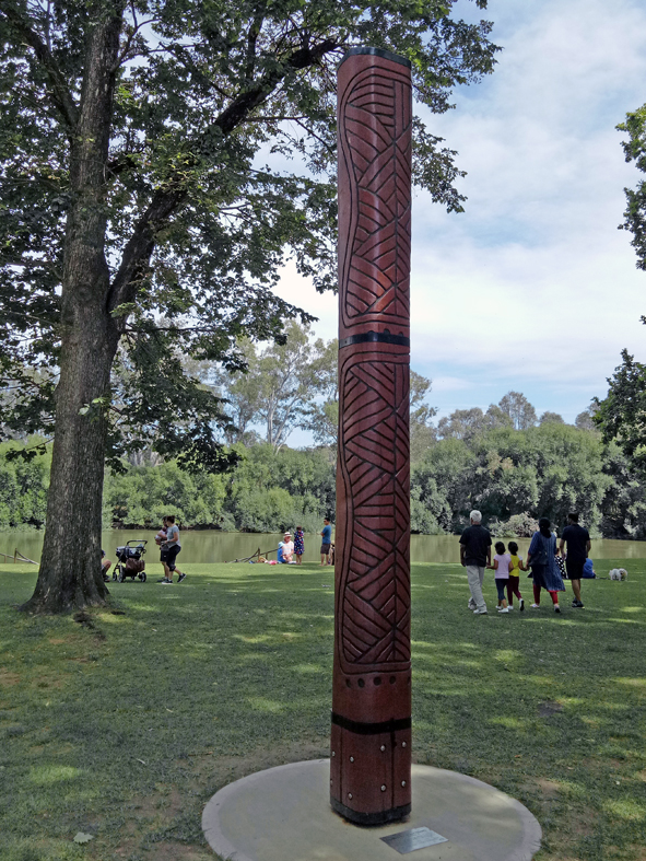 Totem Pole, Noriuel Park Albury