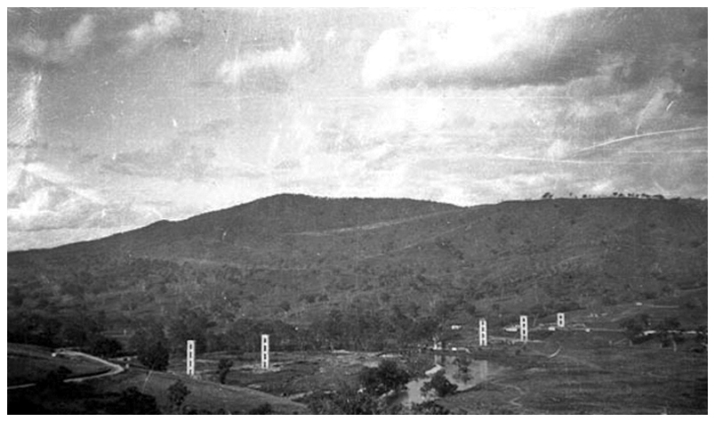 Bethanga Bridge construction 02