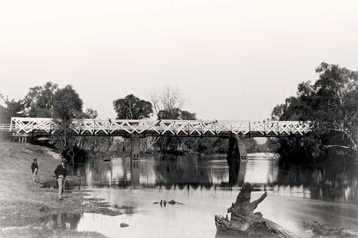 Albury Union Bridge 1895