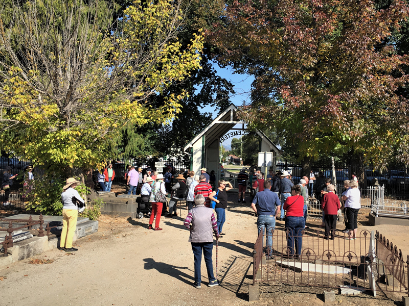 Albury Pioneer cemetery walk 2021#2