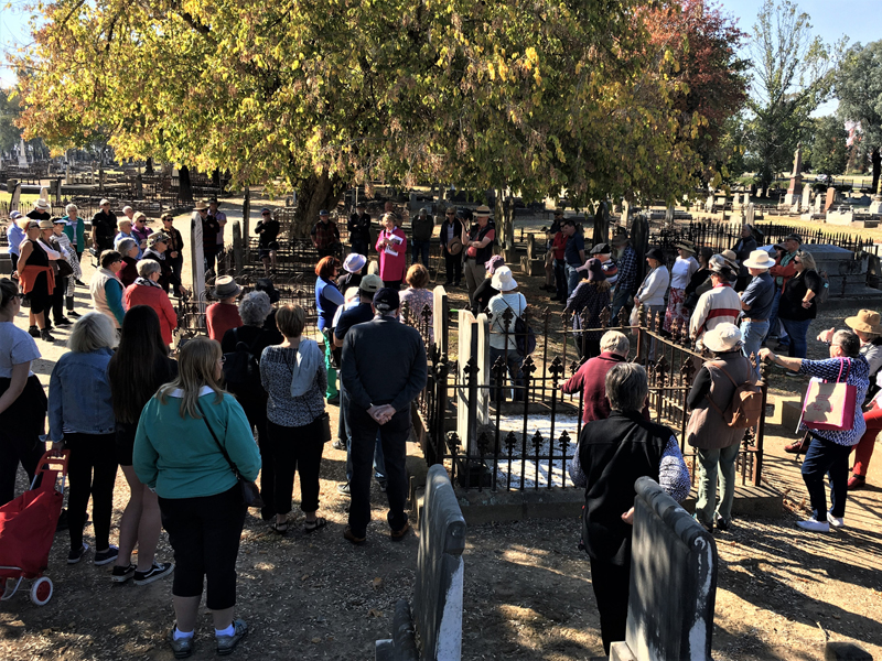 Albury Pioneer cemetery walk 2021#4