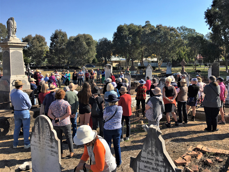 Albury Pioneer cemetery walk 2021#6